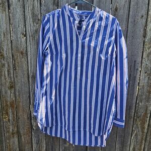 Tommy Hilfiger Blue Striped Shirt